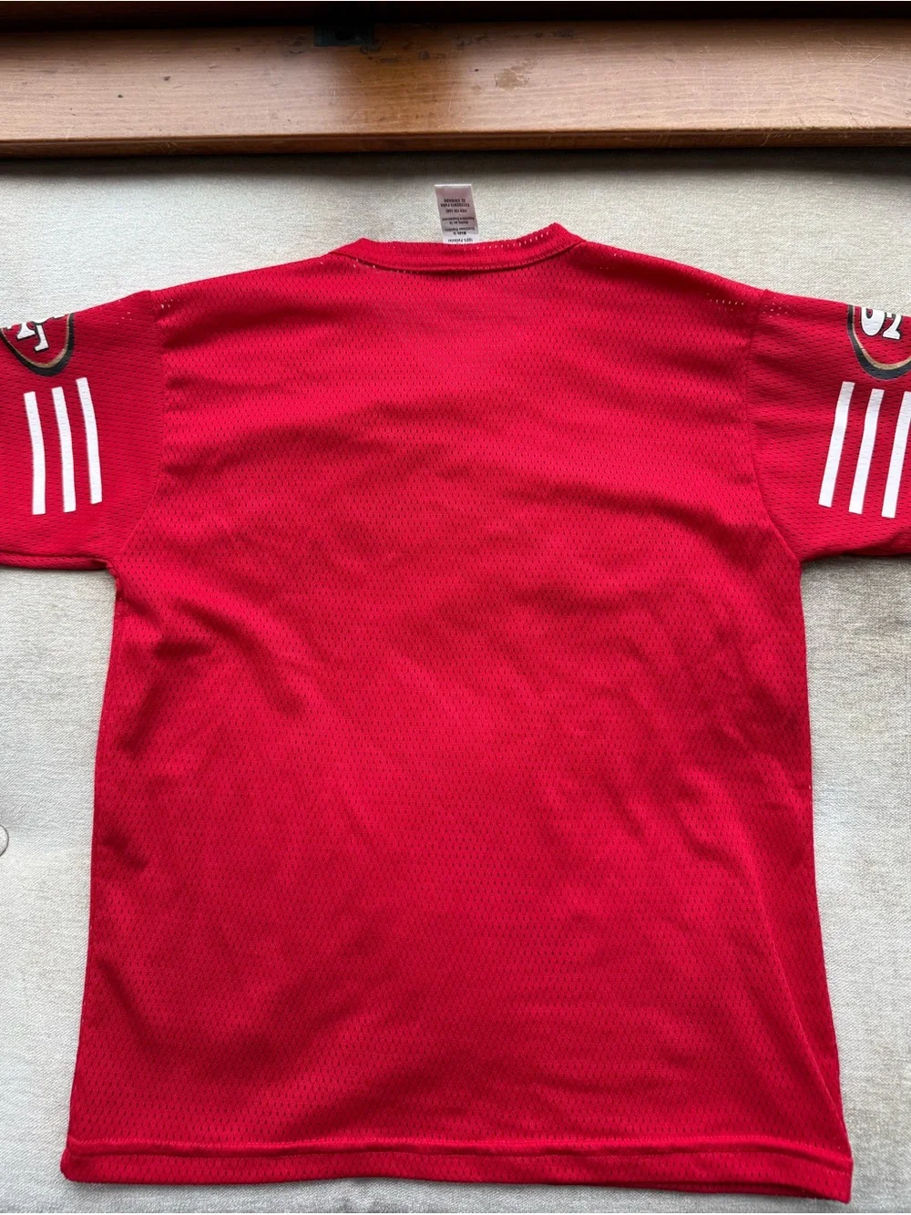 San Francisco 49ers Kids Boys M Medium football Costume: Jersey, Helmet, pads